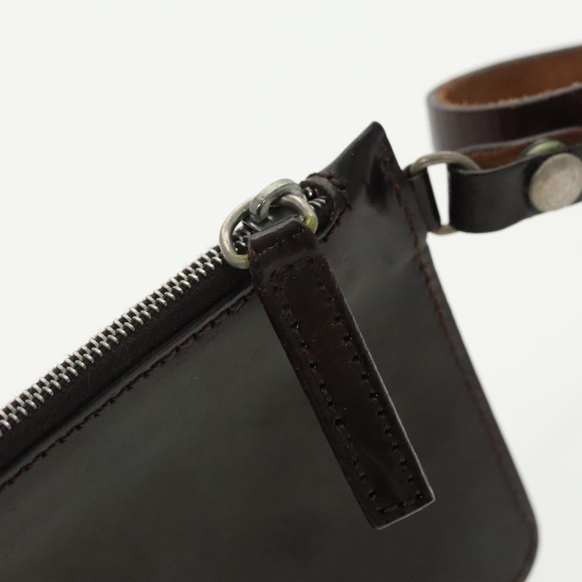 FENDI Zucca Canvas Hand Bag Beige 100235