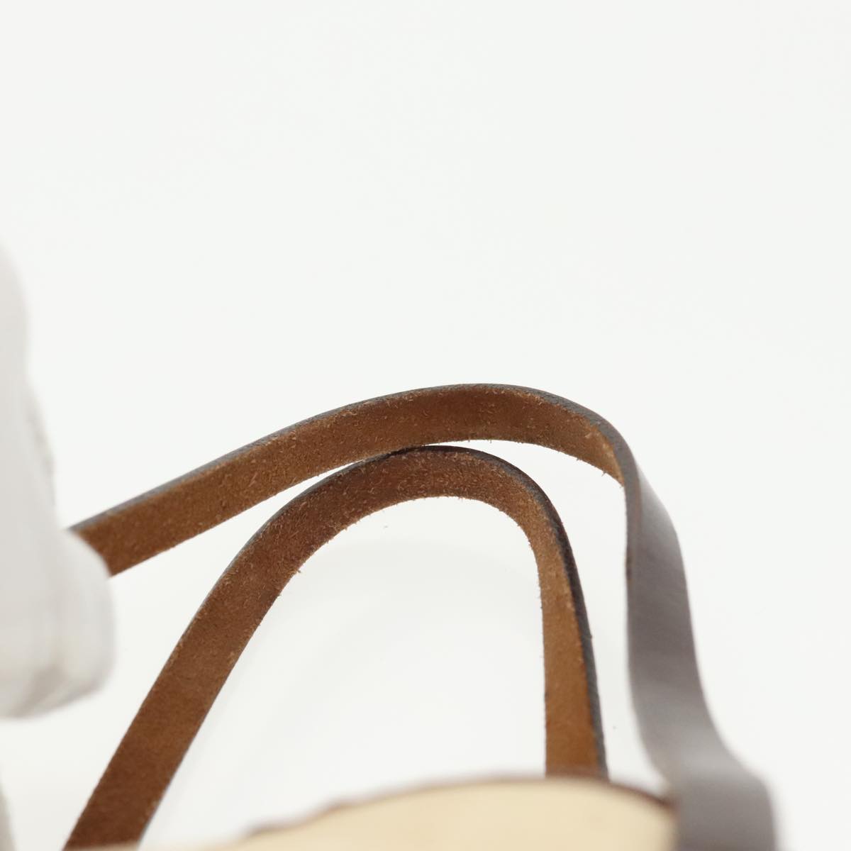 FENDI Zucca Canvas Hand Bag Beige 100235