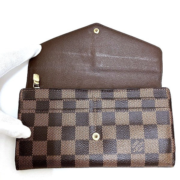 Louis Vuitton Damier Portefeuille Sarah Wallet N63209