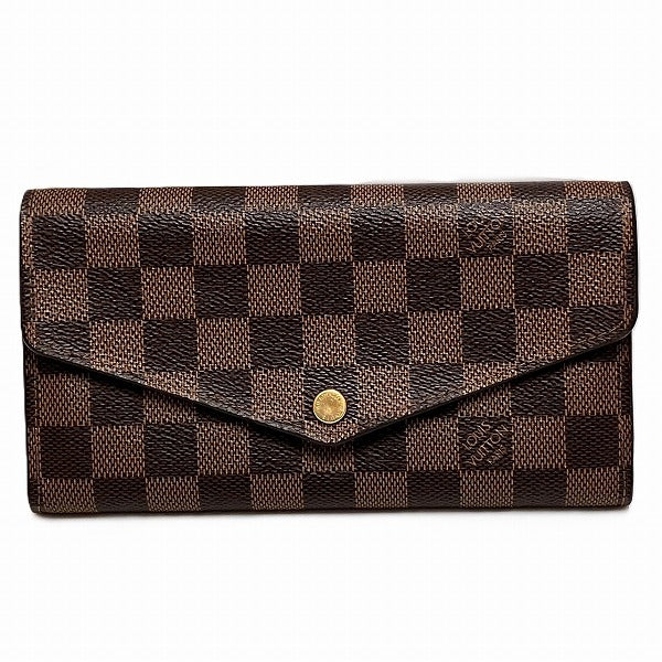 Louis Vuitton Damier Portefeuille Sarah Wallet N63209