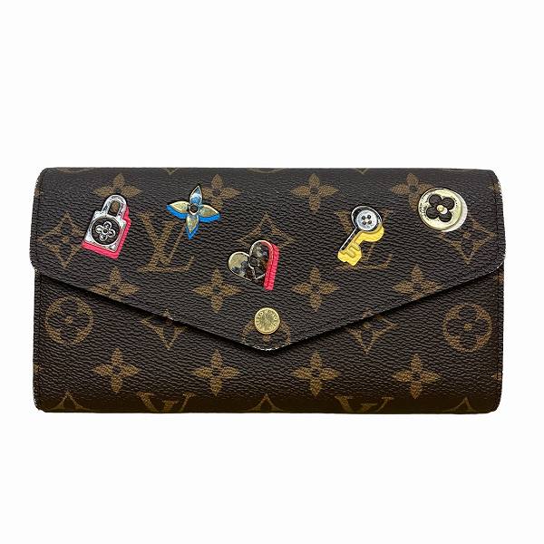 Louis Vuitton Monogram Sarah Love Lock Wallet M64117