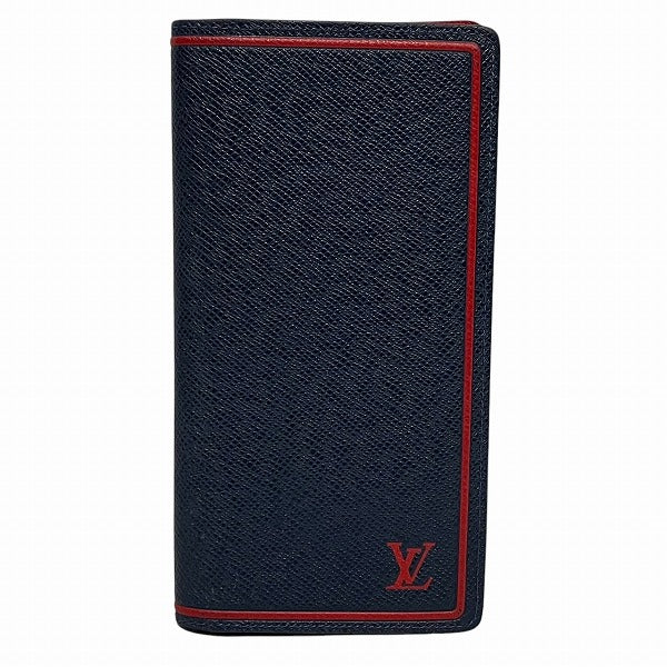 Louis Vuitton Taiga Portefeuille Brazza Wallet M63434