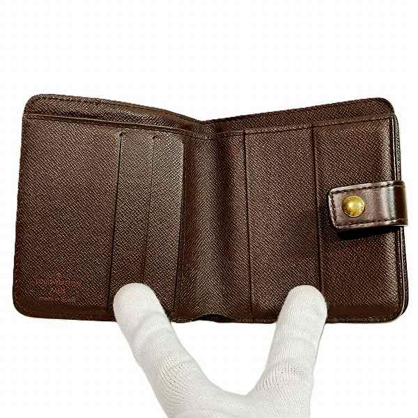 Louis Vuitton Damier Compact Zip Wallet N61668