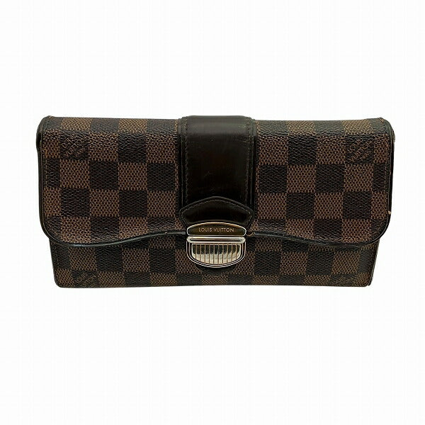Louis Vuitton Damier Sistina Long Wallet N61747