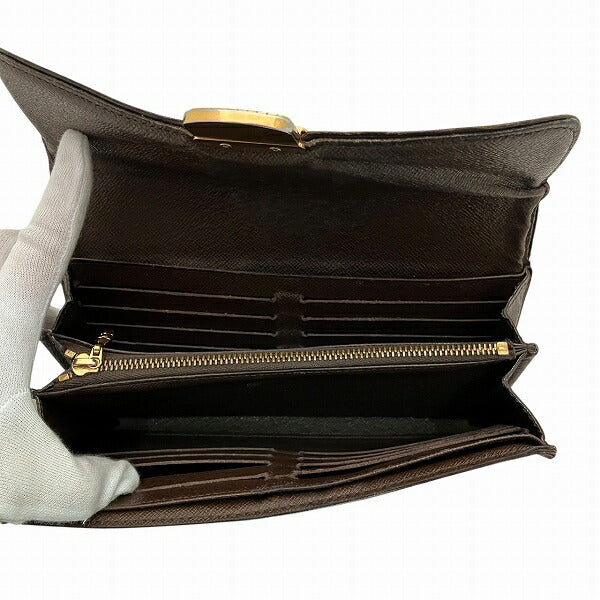 Louis Vuitton Damier Sistina Long Wallet N61747