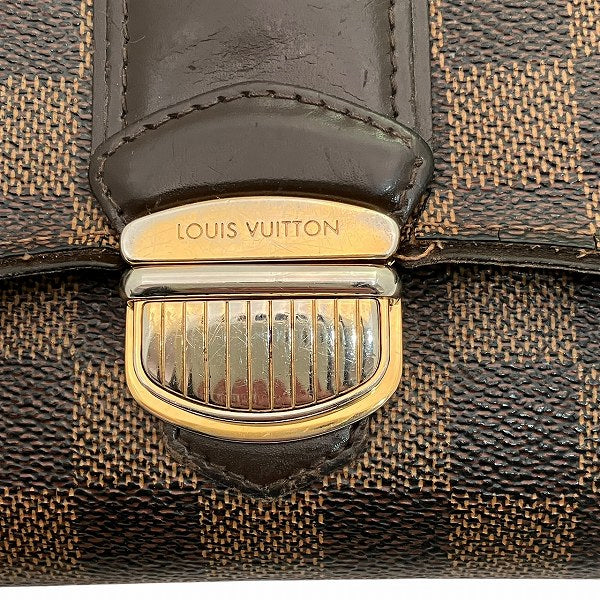 Louis Vuitton Damier Sistina Long Wallet N61747