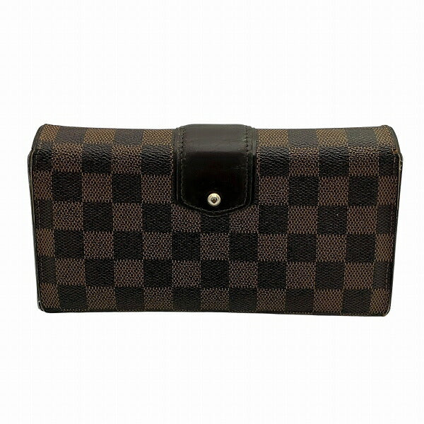Louis Vuitton Damier Sistina Long Wallet N61747