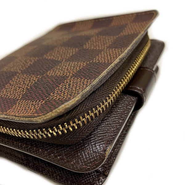 Louis Vuitton Damier Compact Zip Wallet N61668