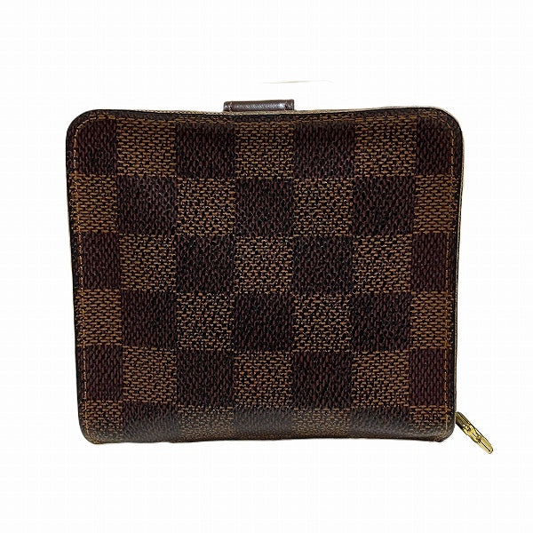 Louis Vuitton Damier Compact Zip Wallet N61668