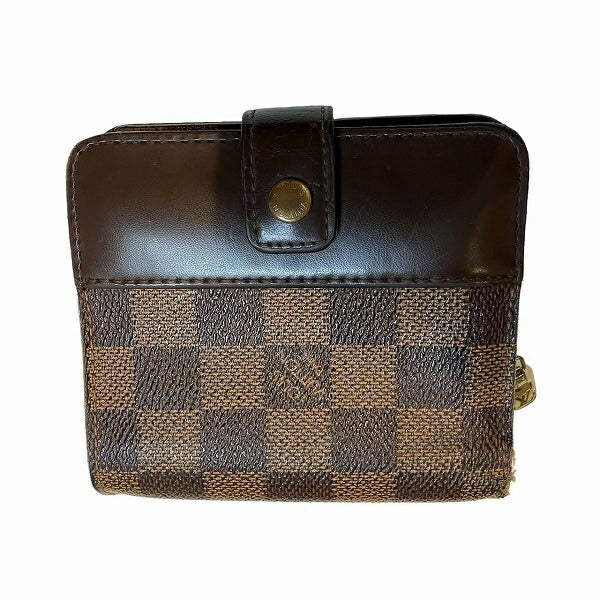 Louis Vuitton Damier Compact Zip Wallet N61668