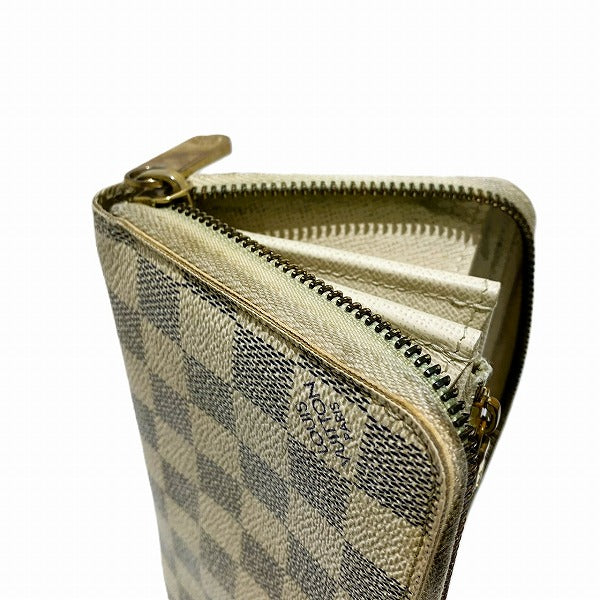 Louis Vuitton Damier Azur Zippy Wallet N41660