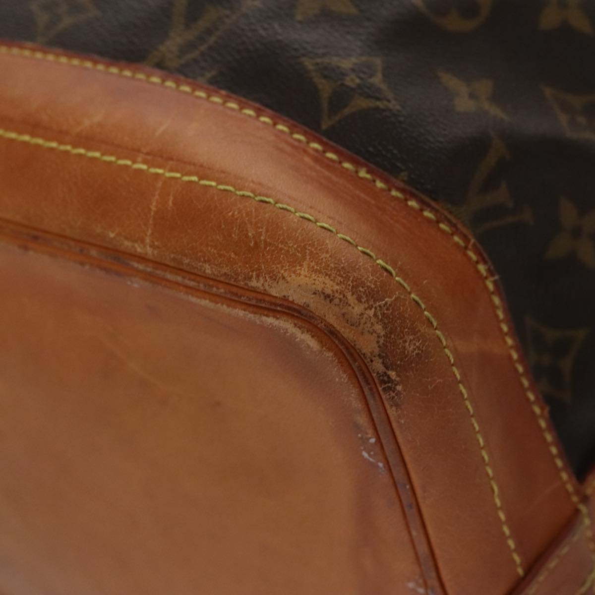 LOUIS VUITTON Monogram Noe Shoulder Bag M42224 LV 100427