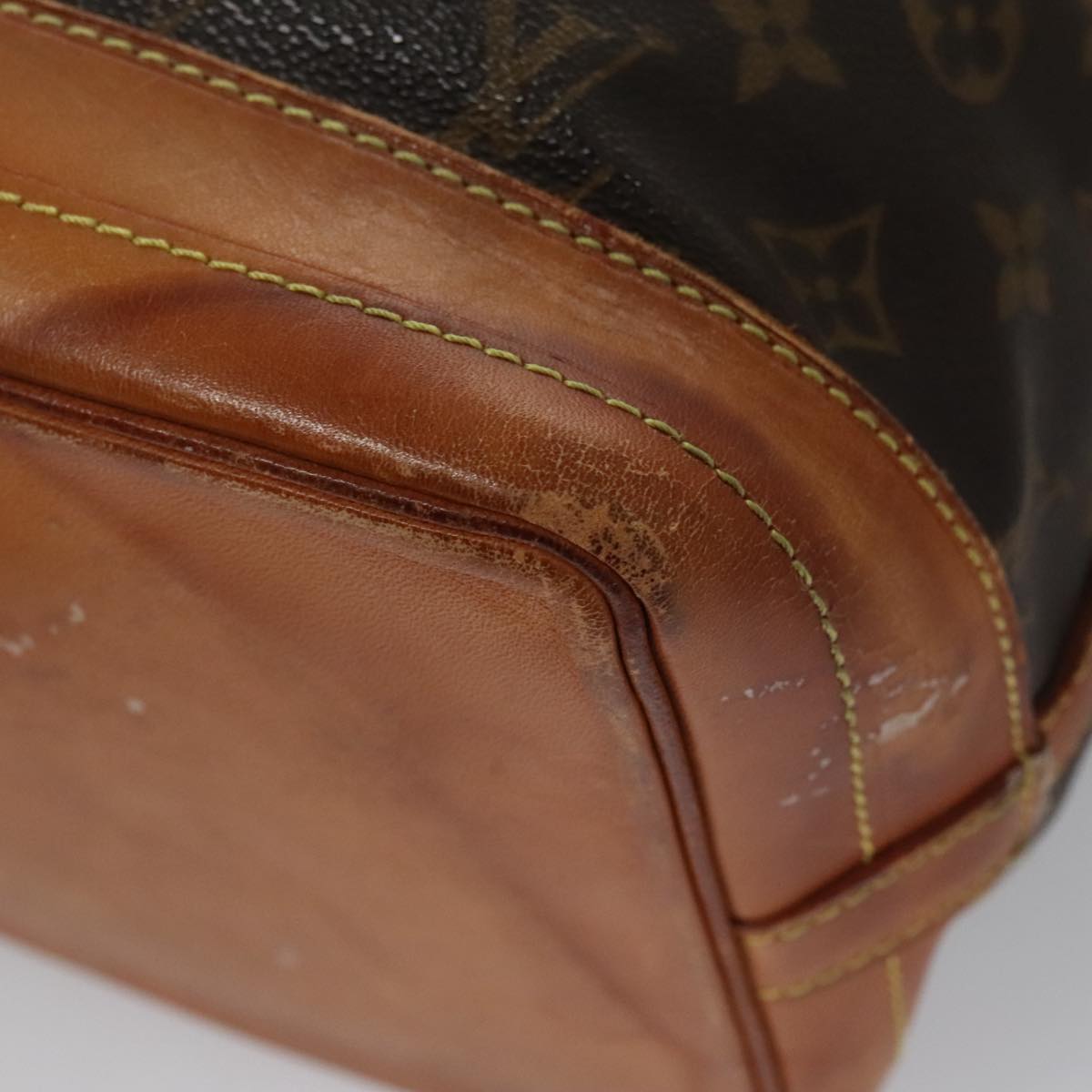 LOUIS VUITTON Monogram Noe Shoulder Bag M42224 LV 100427