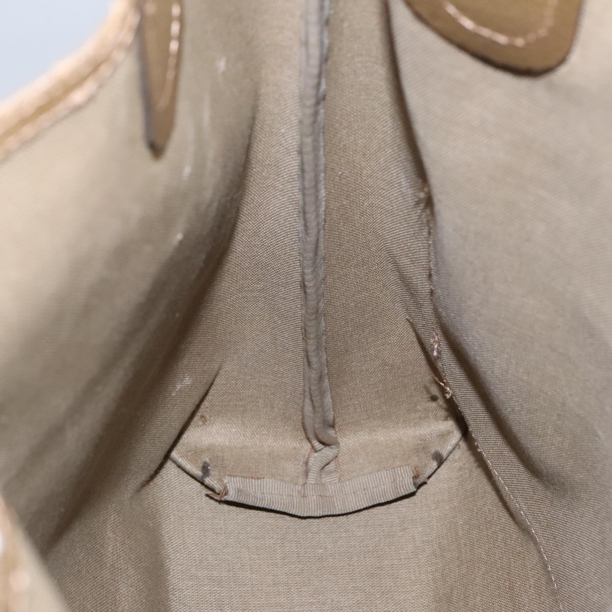 GUCCI GG Supreme Tote Bag PVC Leather Beige Gold 39 02 003 100684