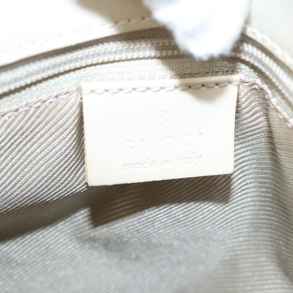 GUCCI GG Canvas Tote Bag Light Blue Gold 002 1098 100928