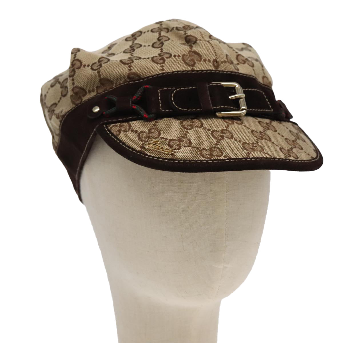 GUCCI GG Canvas Cap XL Beige 101101