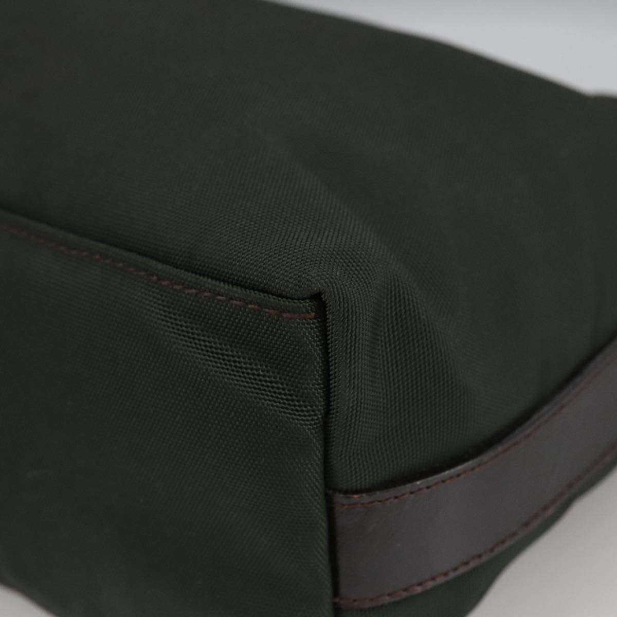 GUCCI Shoulder Bag Nylon Khaki 000 0602 3754 101148