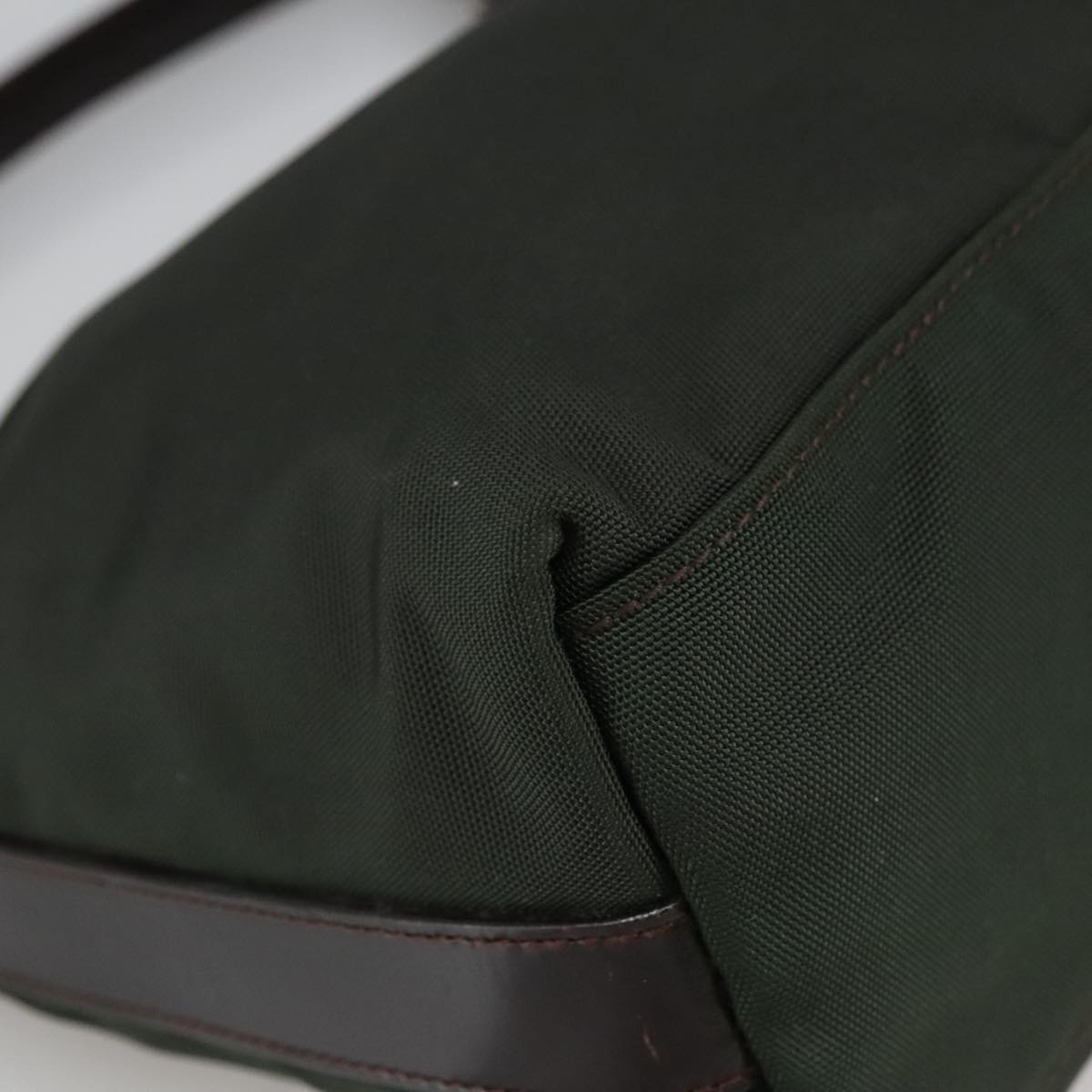 GUCCI Shoulder Bag Nylon Khaki 000 0602 3754 101148