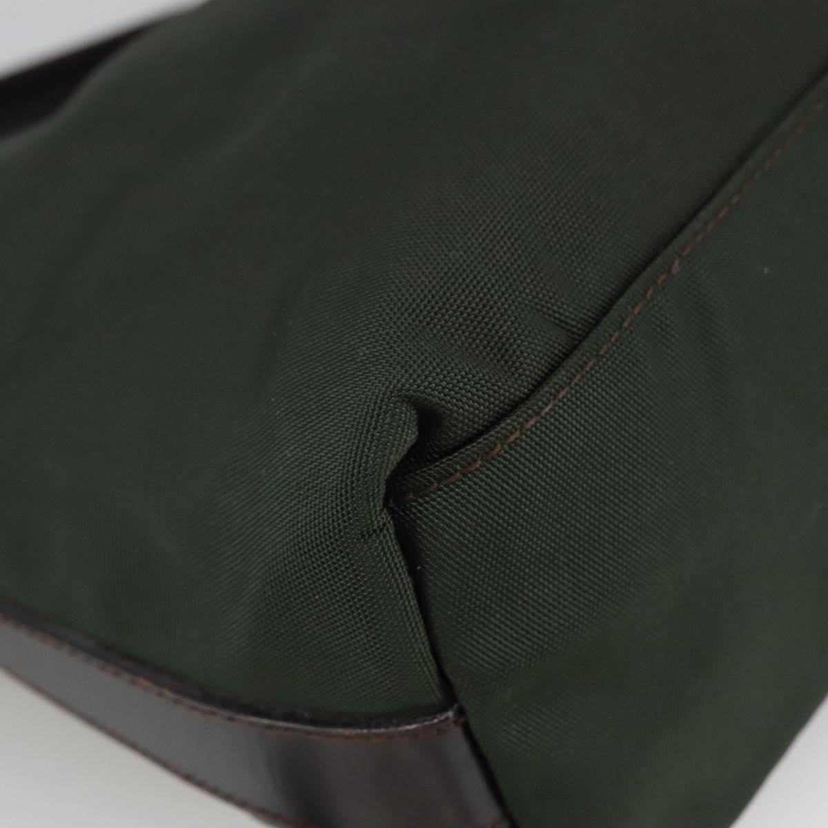 GUCCI Shoulder Bag Nylon Khaki 000 0602 3754 101148