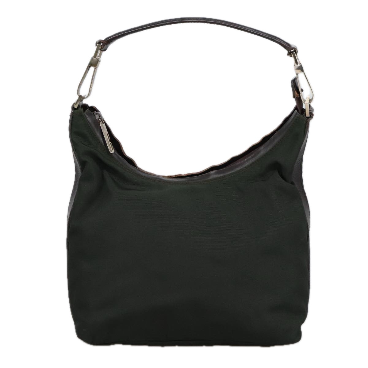 GUCCI Shoulder Bag Nylon Khaki 000 0602 3754 101148