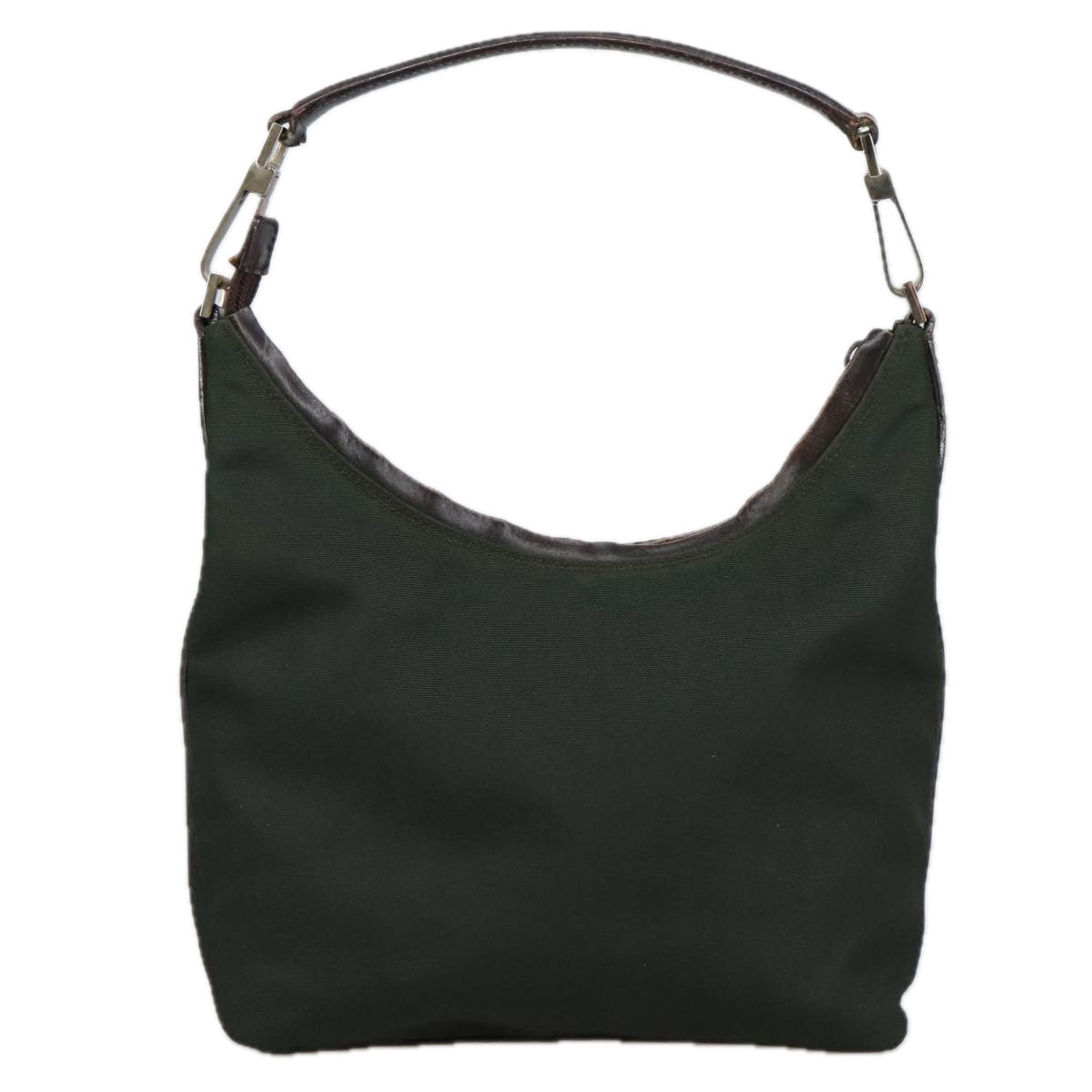 GUCCI Shoulder Bag Nylon Khaki 000 0602 3754 101148