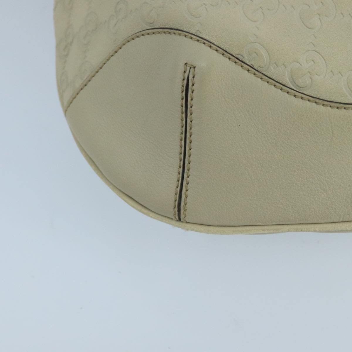 GUCCI GG Canvas Guccissima bamboo Hand Bag 2way Beige 169976 101158