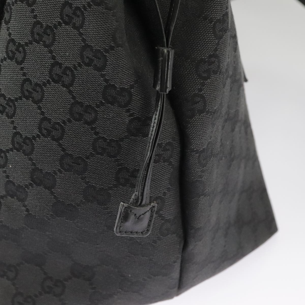 GUCCI GG Canvas Shoulder Bag Black 30501 101186