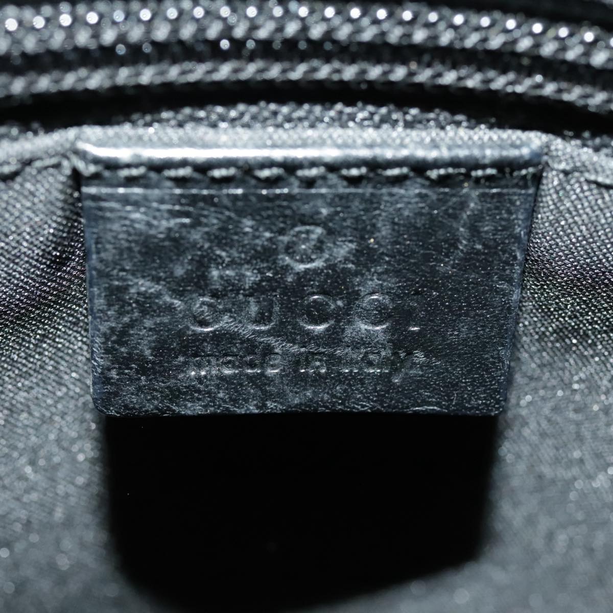 GUCCI GG Canvas Shoulder Bag Black 018 1612 101223