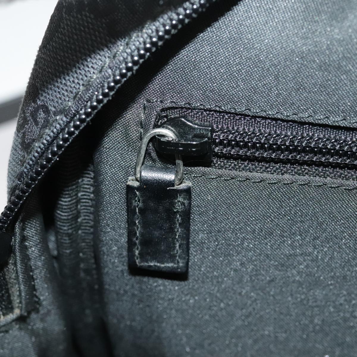 GUCCI GG Canvas Shoulder Bag Black 018 1612 101223
