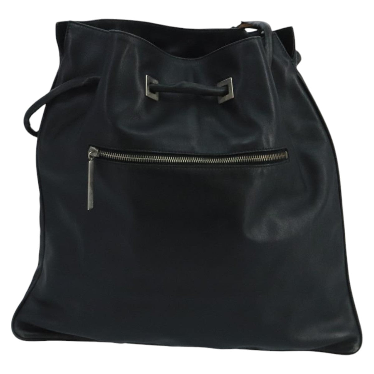 GUCCI Shoulder Bag Leather Black 001 4012 101283