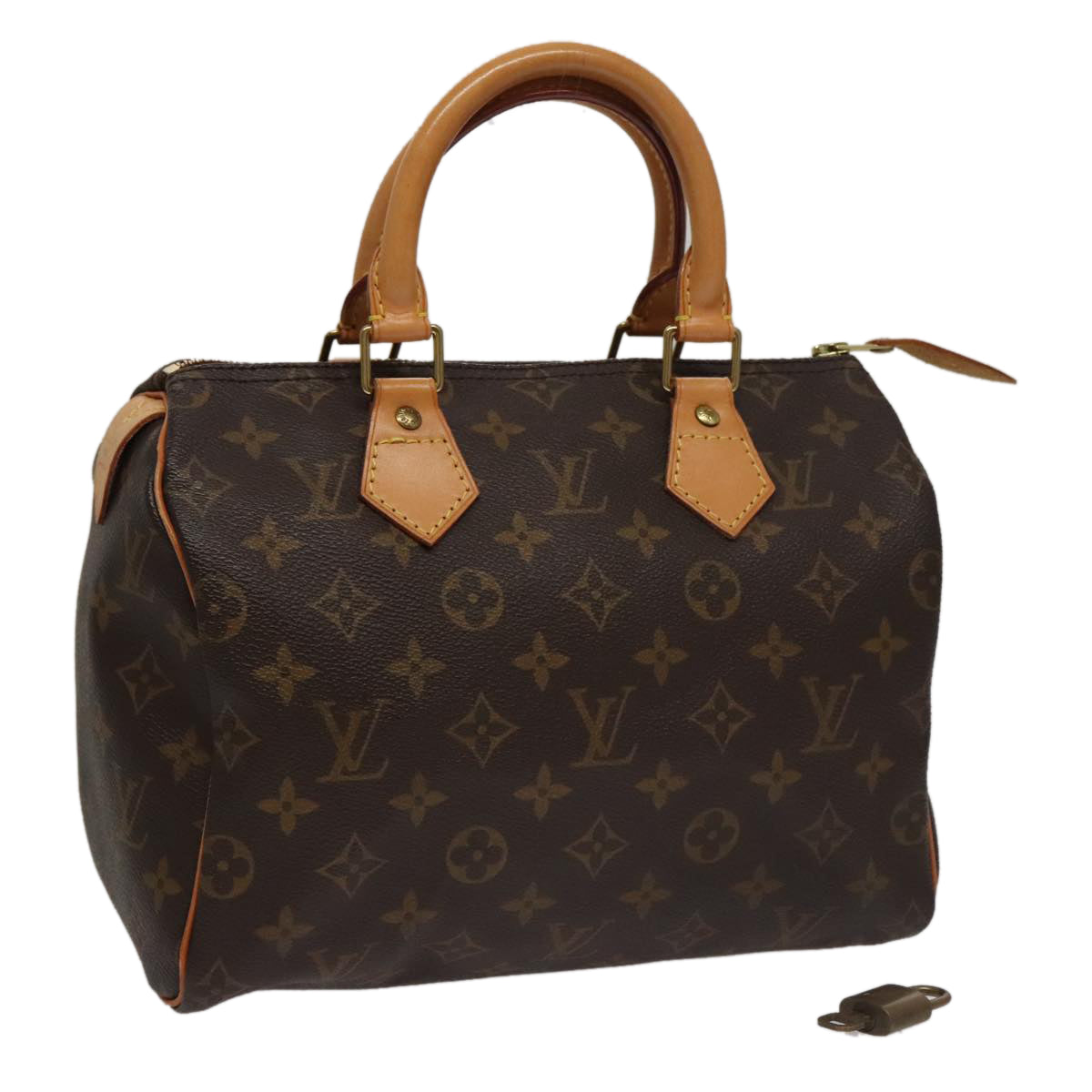 LOUIS VUITTON Monogram Speedy 25 Hand Bag M41528 LV 101348
