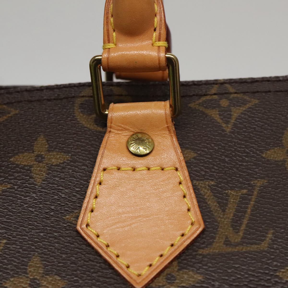 LOUIS VUITTON Monogram Speedy 25 Hand Bag M41528 LV 101348