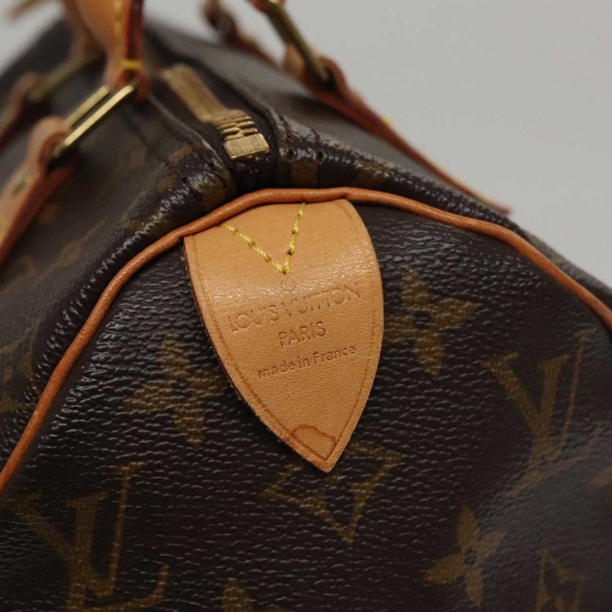 LOUIS VUITTON Monogram Speedy 25 Hand Bag M41528 LV 101348