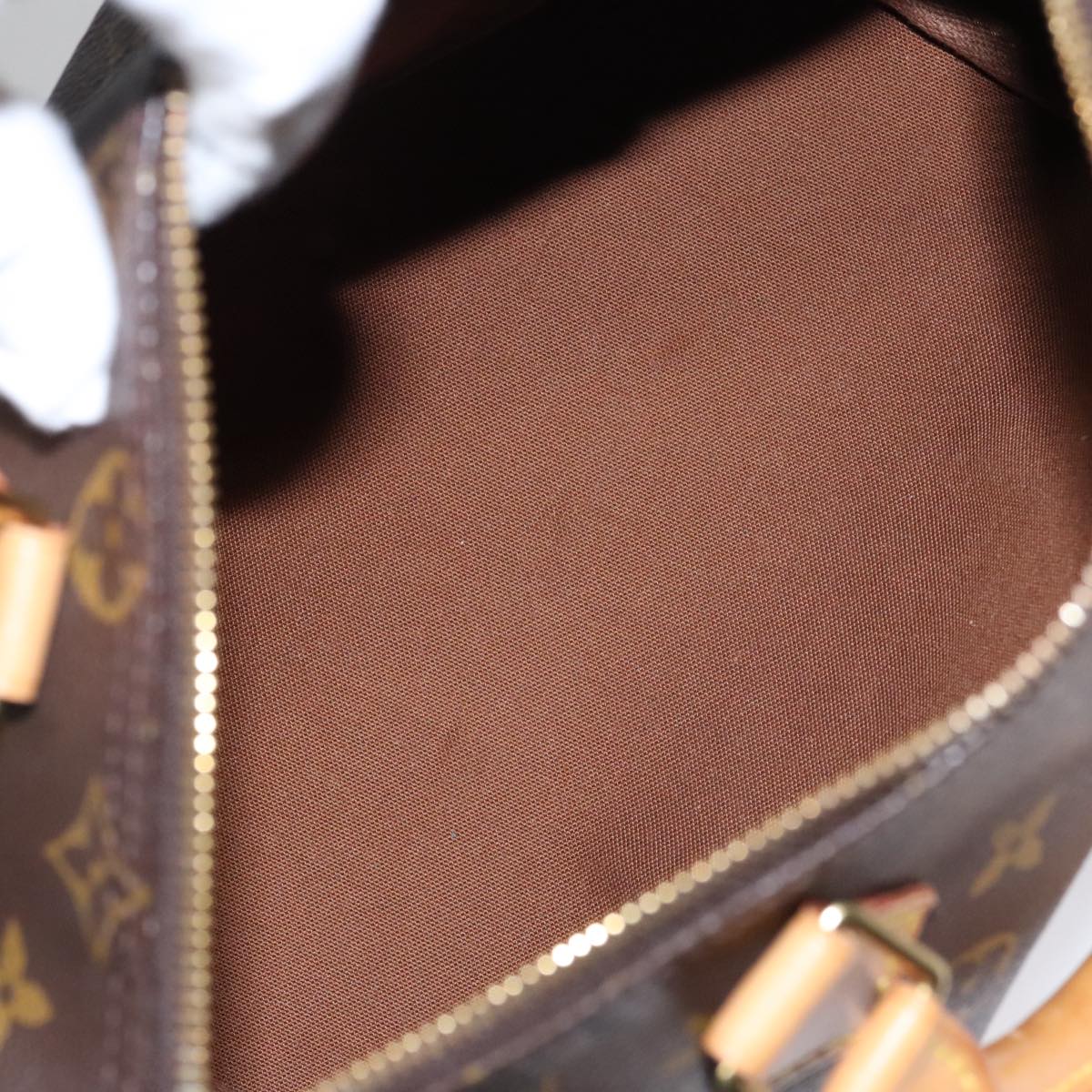 LOUIS VUITTON Monogram Speedy 25 Hand Bag M41528 LV 101348