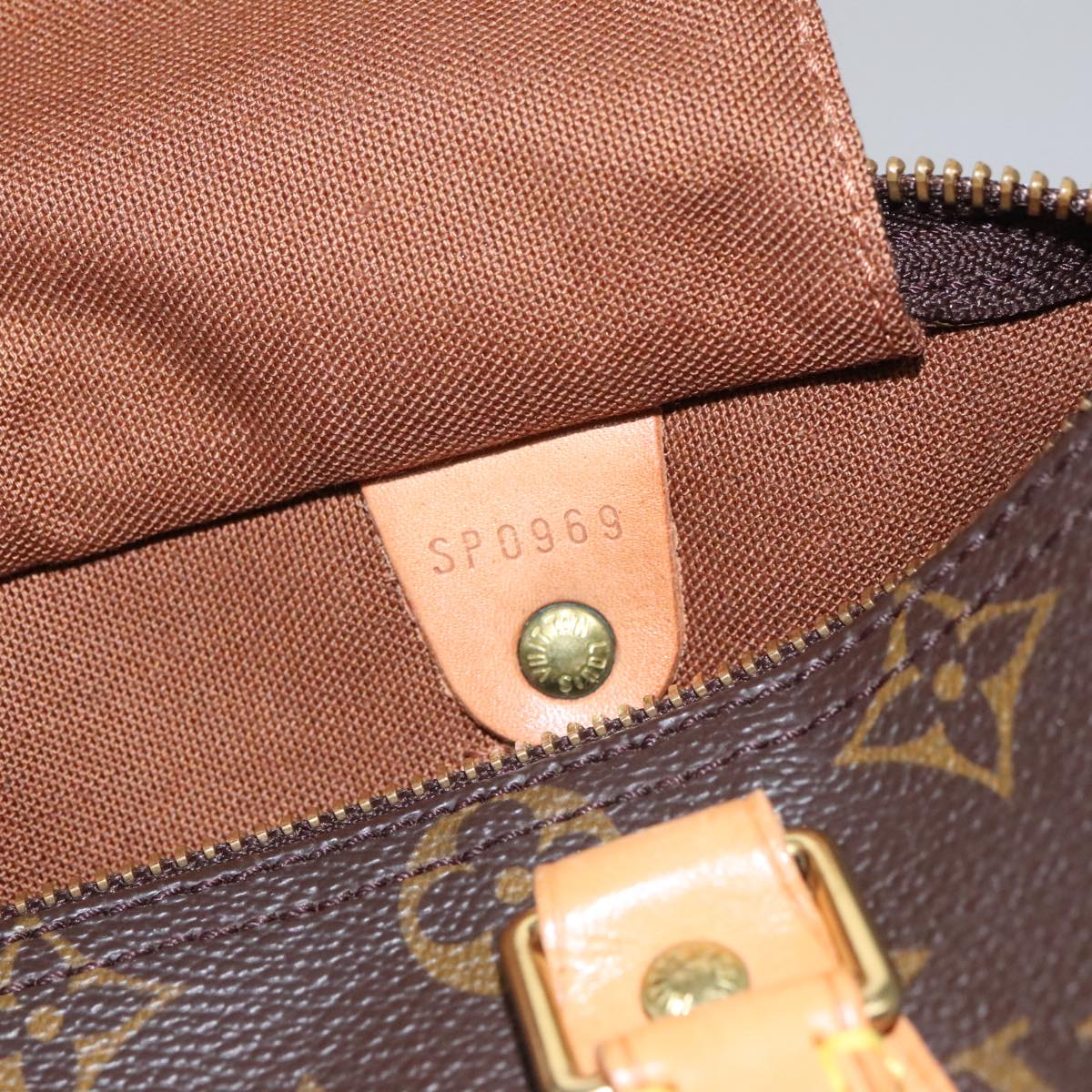 LOUIS VUITTON Monogram Speedy 25 Hand Bag M41528 LV 101348