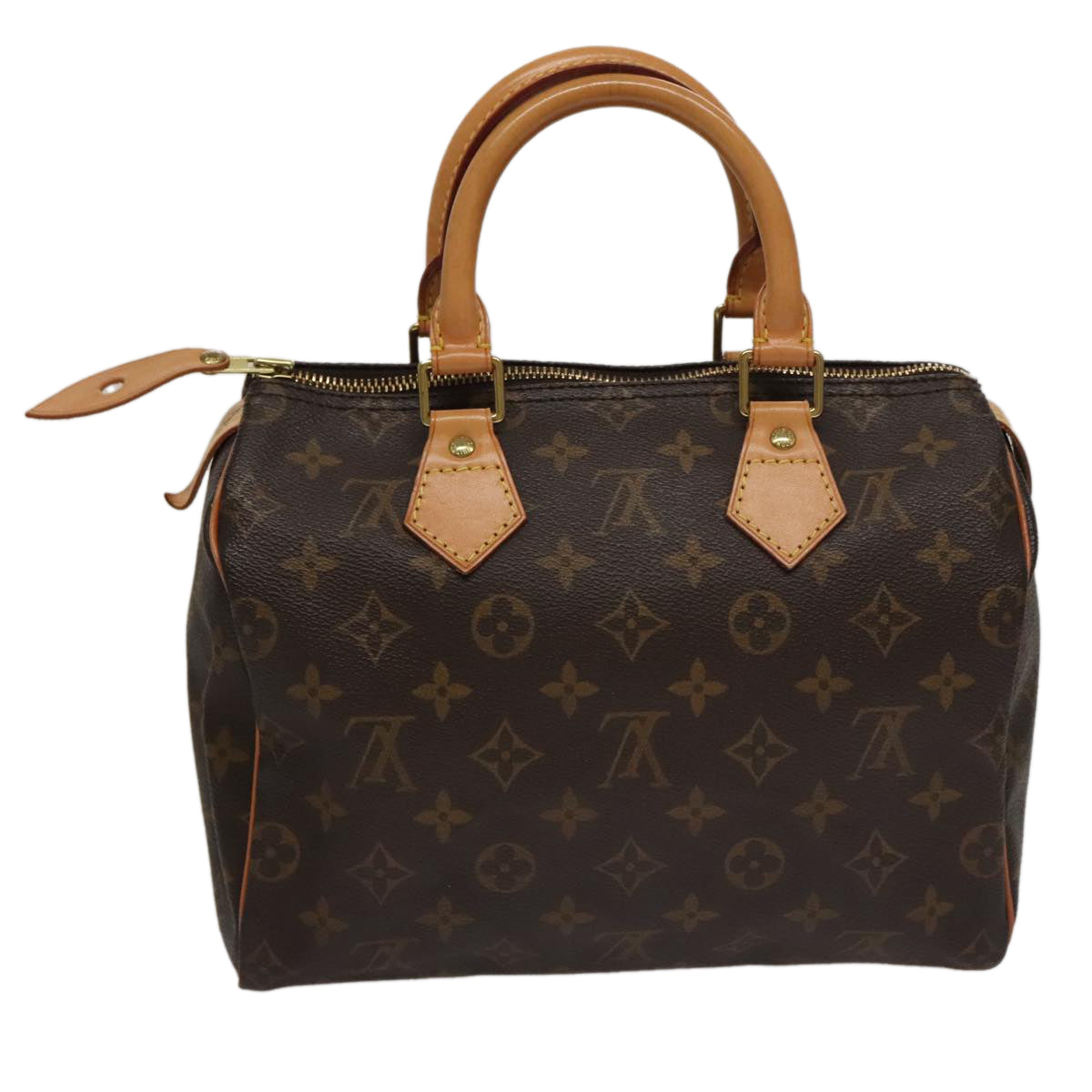 LOUIS VUITTON Monogram Speedy 25 Hand Bag M41528 LV 101348