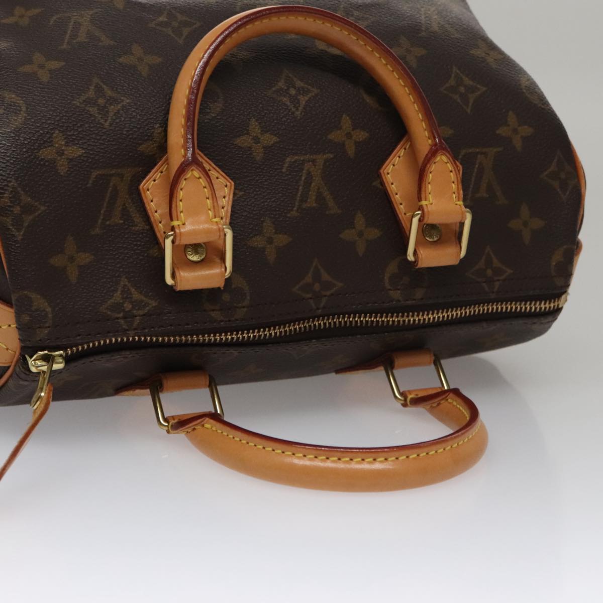 LOUIS VUITTON Monogram Speedy 25 Hand Bag M41528 LV 101348