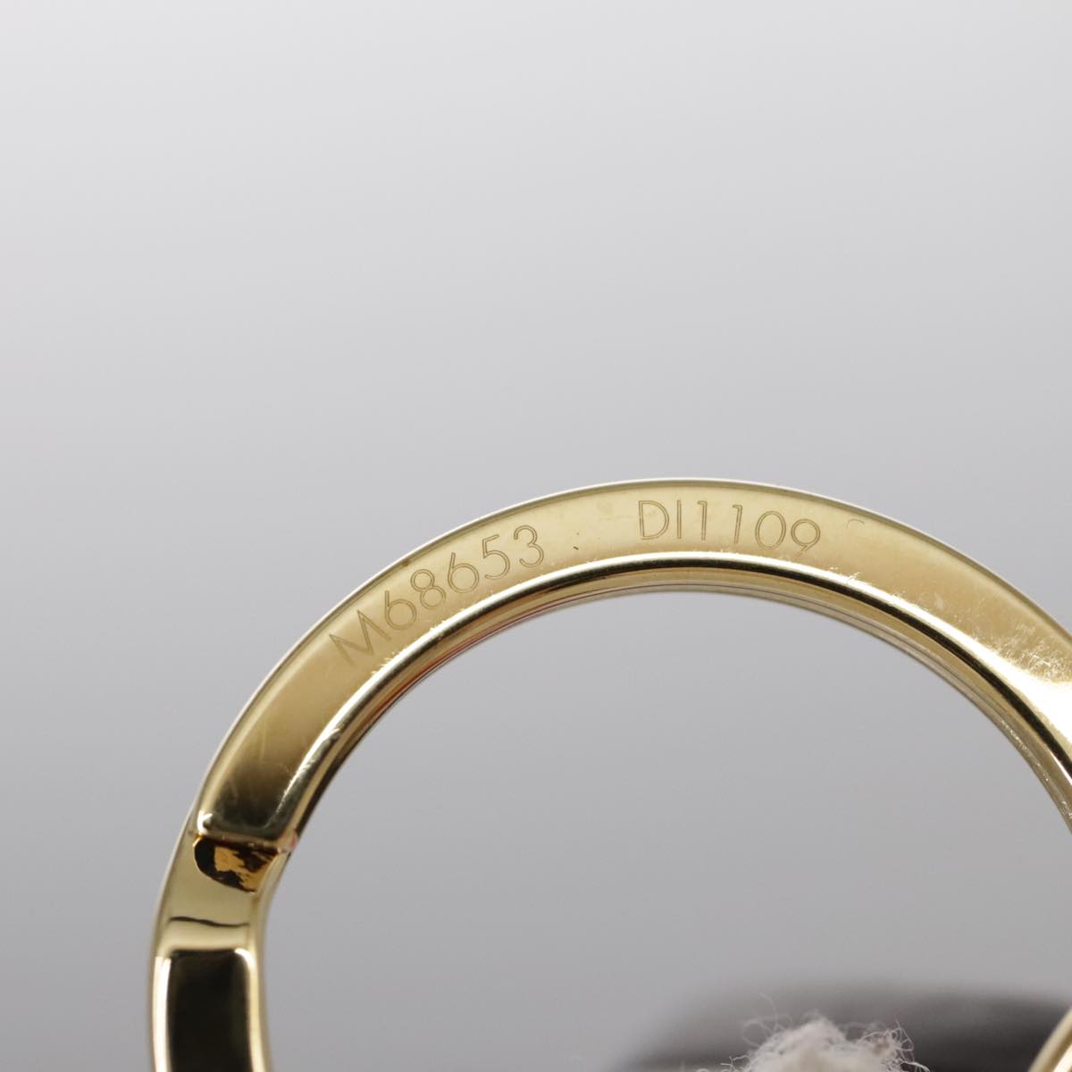 LOUIS VUITTON Monogram Porte Cles Epivivienne Key Ring Pink M68653 101583