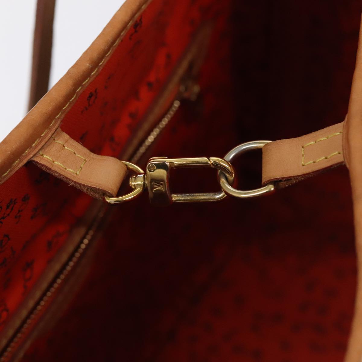 LOUIS VUITTON Catgram Neverfull MM Tote Bag M44441 LV 101672SA