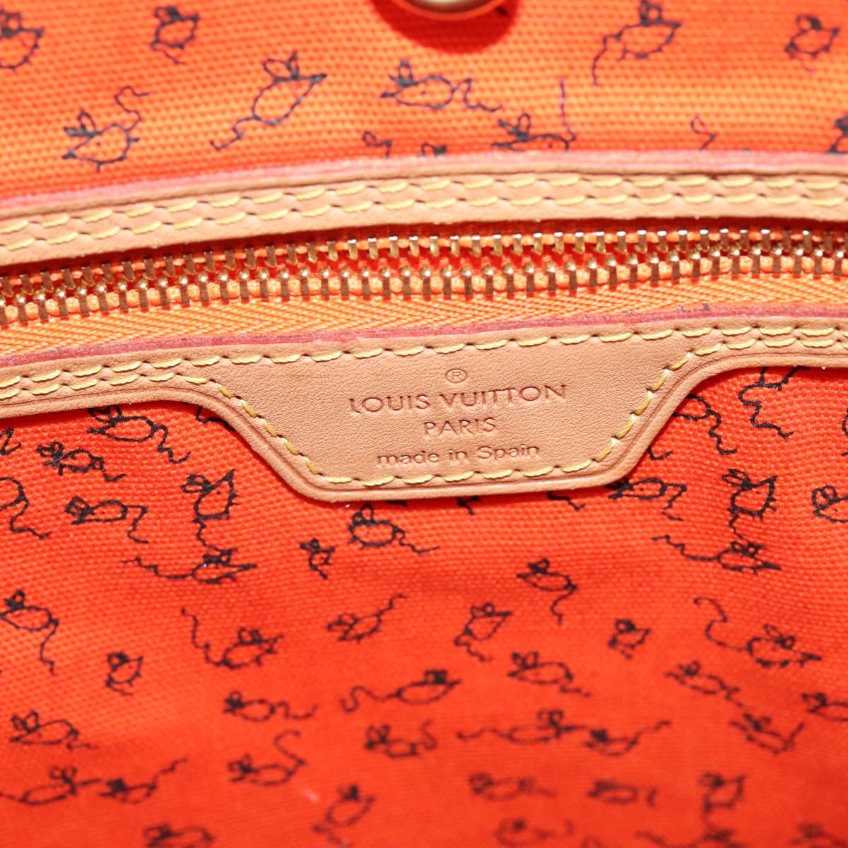 LOUIS VUITTON Catgram Neverfull MM Tote Bag M44441 LV 101672SA