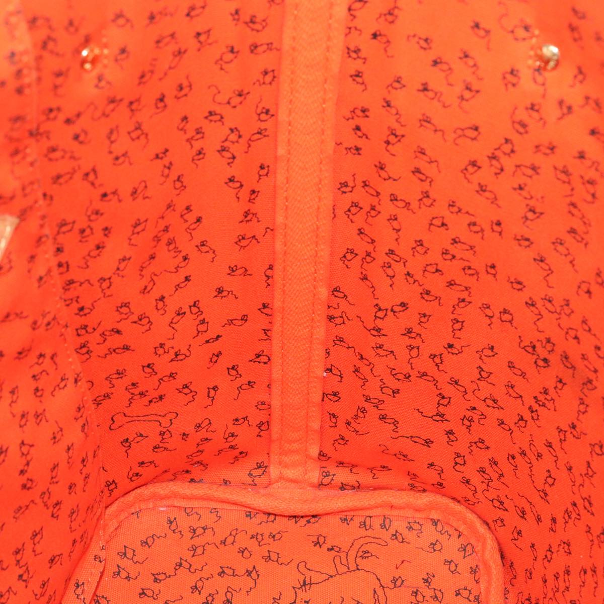 LOUIS VUITTON Catgram Neverfull MM Tote Bag M44441 LV 101672SA