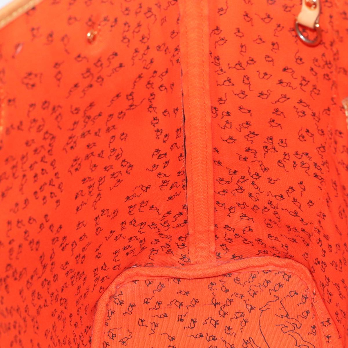 LOUIS VUITTON Catgram Neverfull MM Tote Bag M44441 LV 101672SA