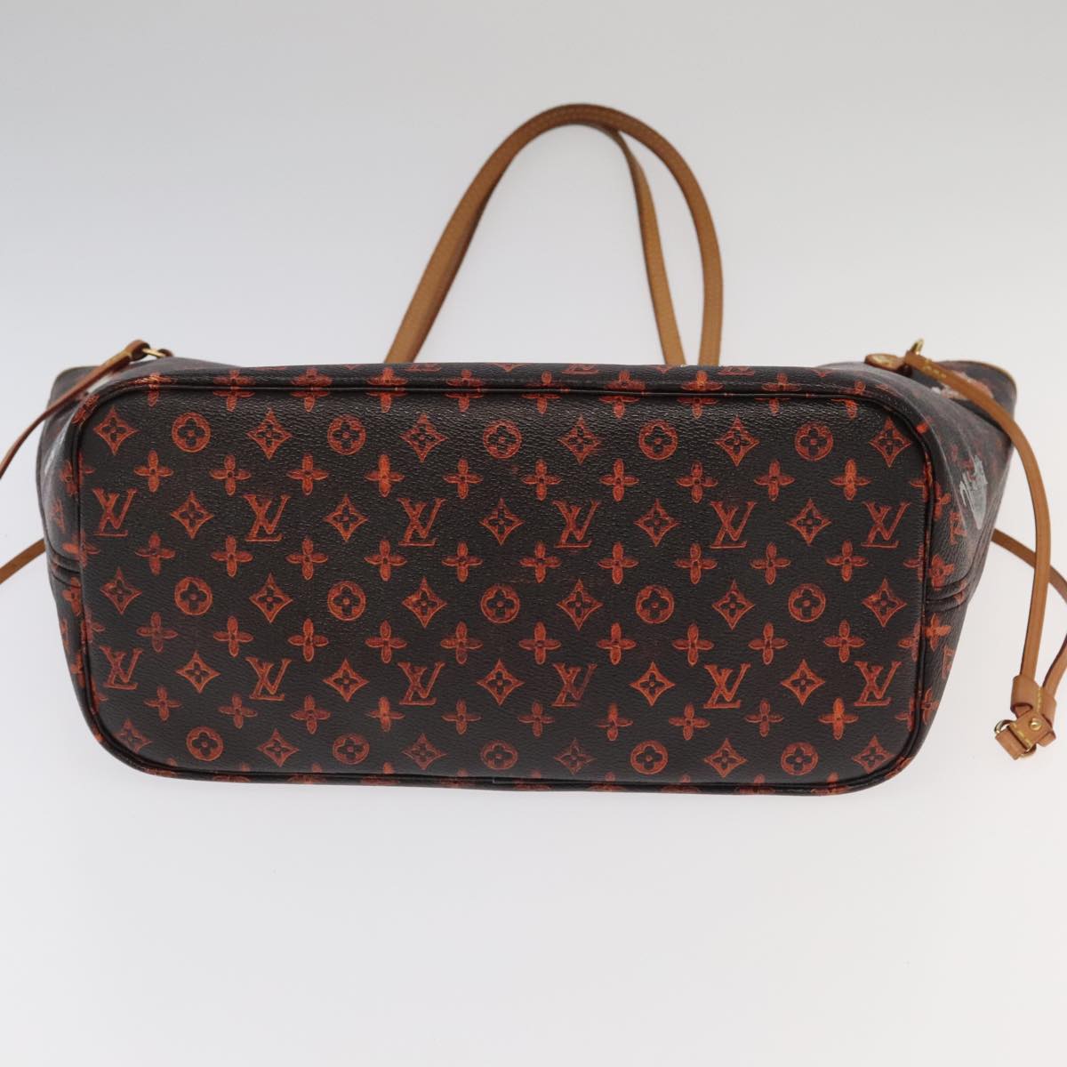 LOUIS VUITTON Catgram Neverfull MM Tote Bag M44441 LV 101672SA
