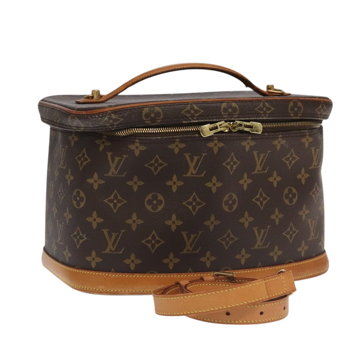 LOUIS VUITTON Monogram Nice Hand Bag M47280 LV 101673
