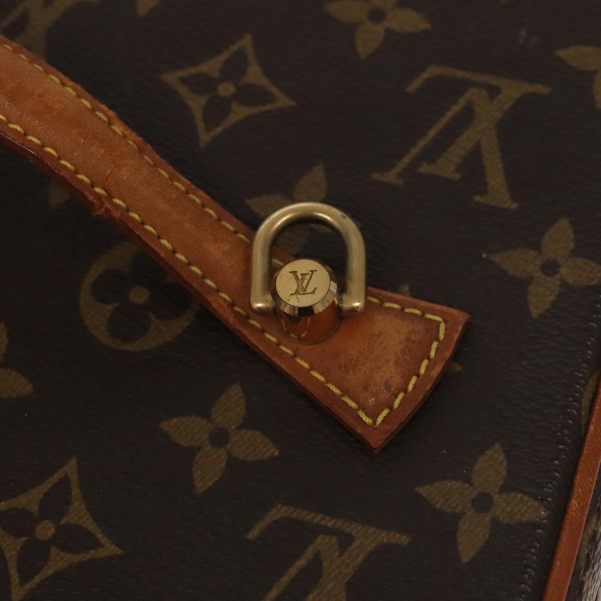 LOUIS VUITTON Monogram Nice Hand Bag M47280 LV 101673
