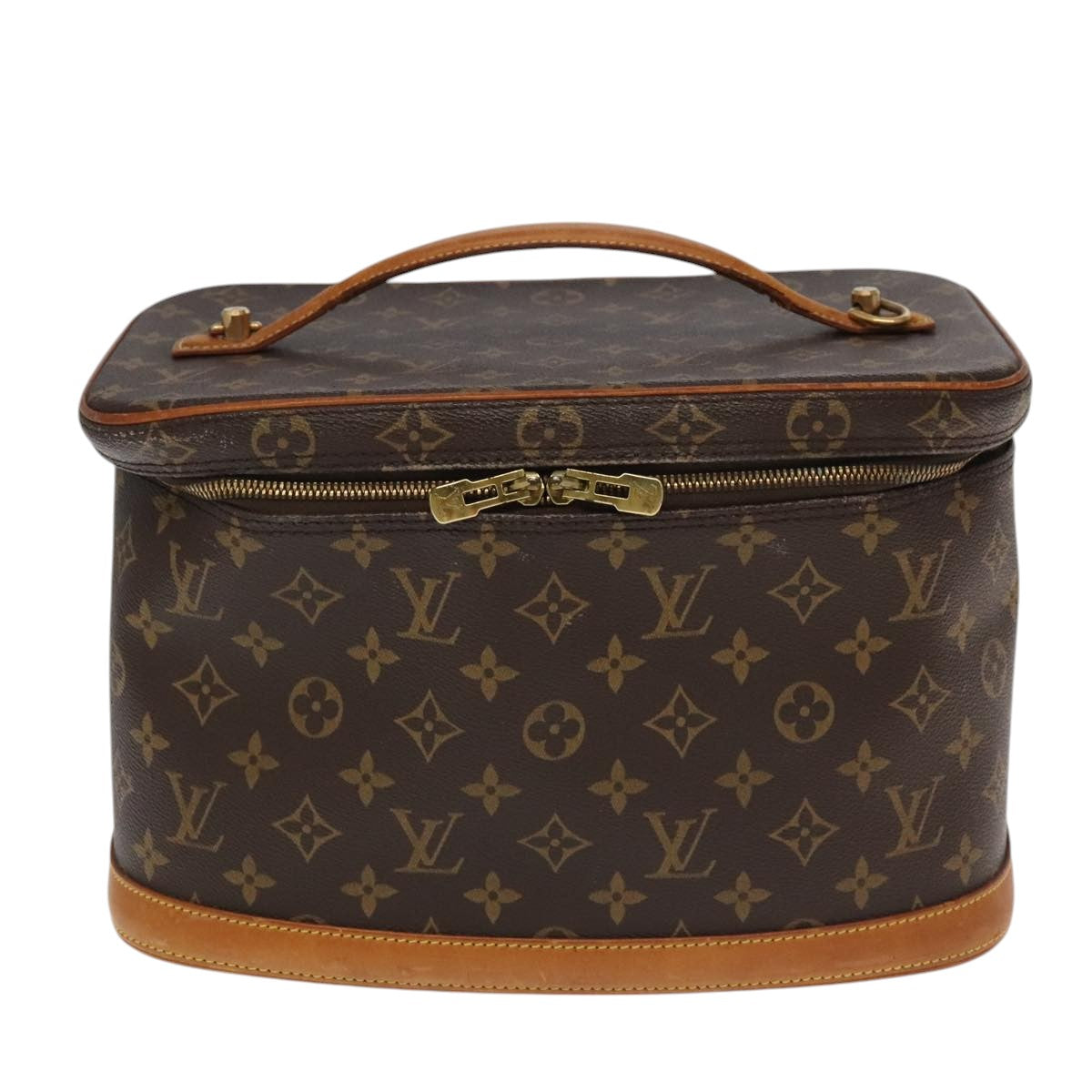 LOUIS VUITTON Monogram Nice Hand Bag M47280 LV 101673