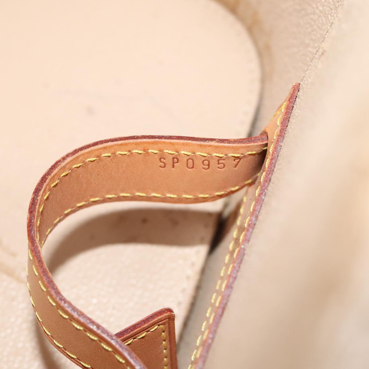 LOUIS VUITTON Monogram Nice Hand Bag M47280 LV 101673