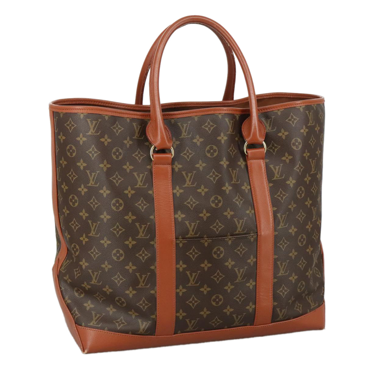 LOUIS VUITTON Monogram Sac Weekend GM Tote Bag M42420 LV 101681