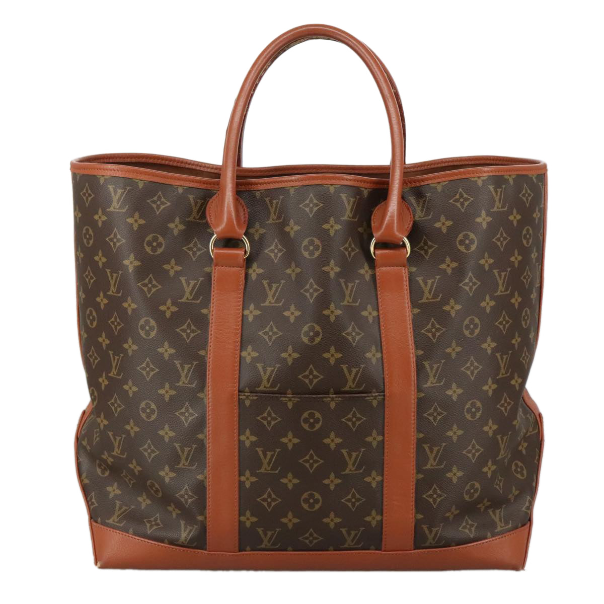 LOUIS VUITTON Monogram Sac Weekend GM Tote Bag M42420 LV 101681
