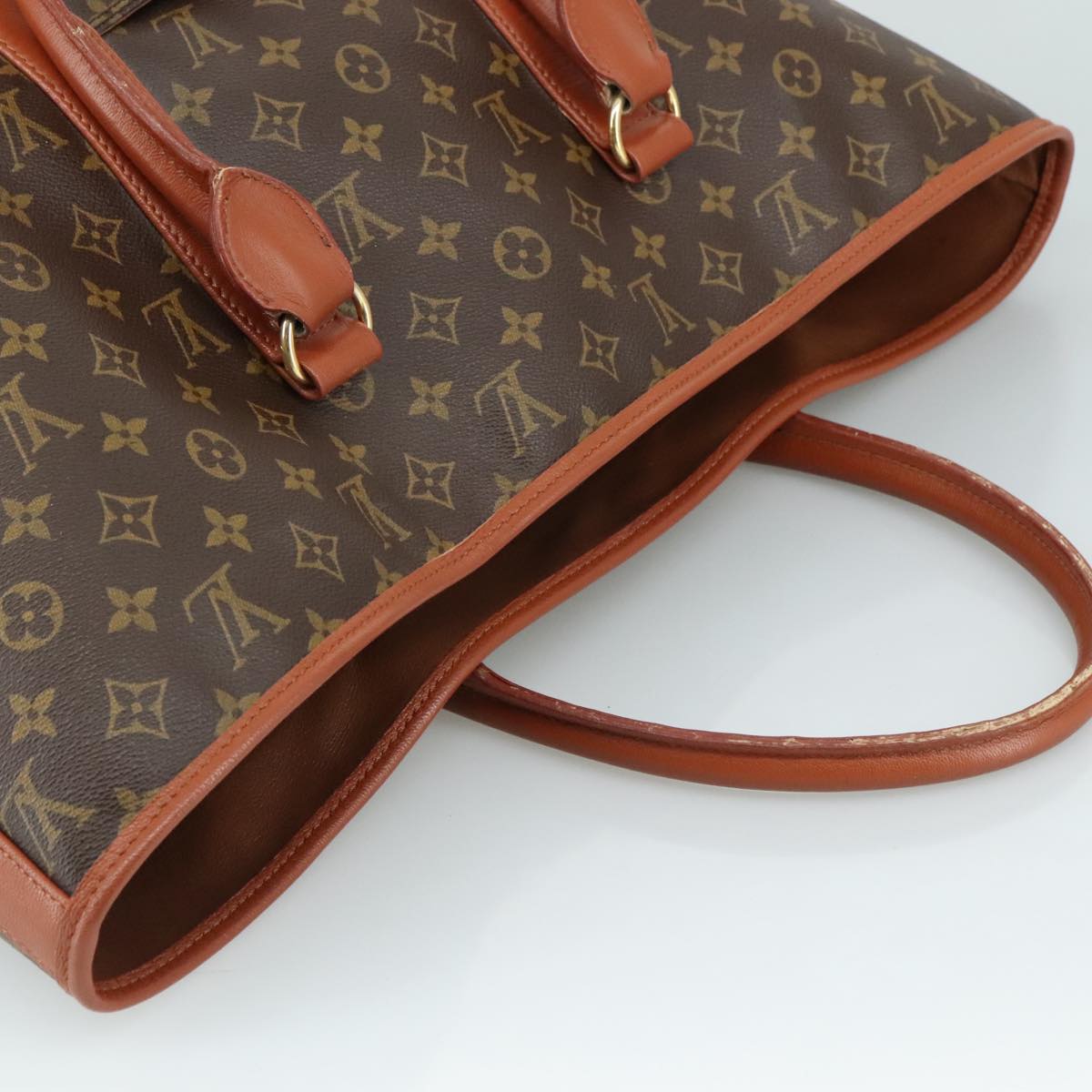 LOUIS VUITTON Monogram Sac Weekend GM Tote Bag M42420 LV 101681